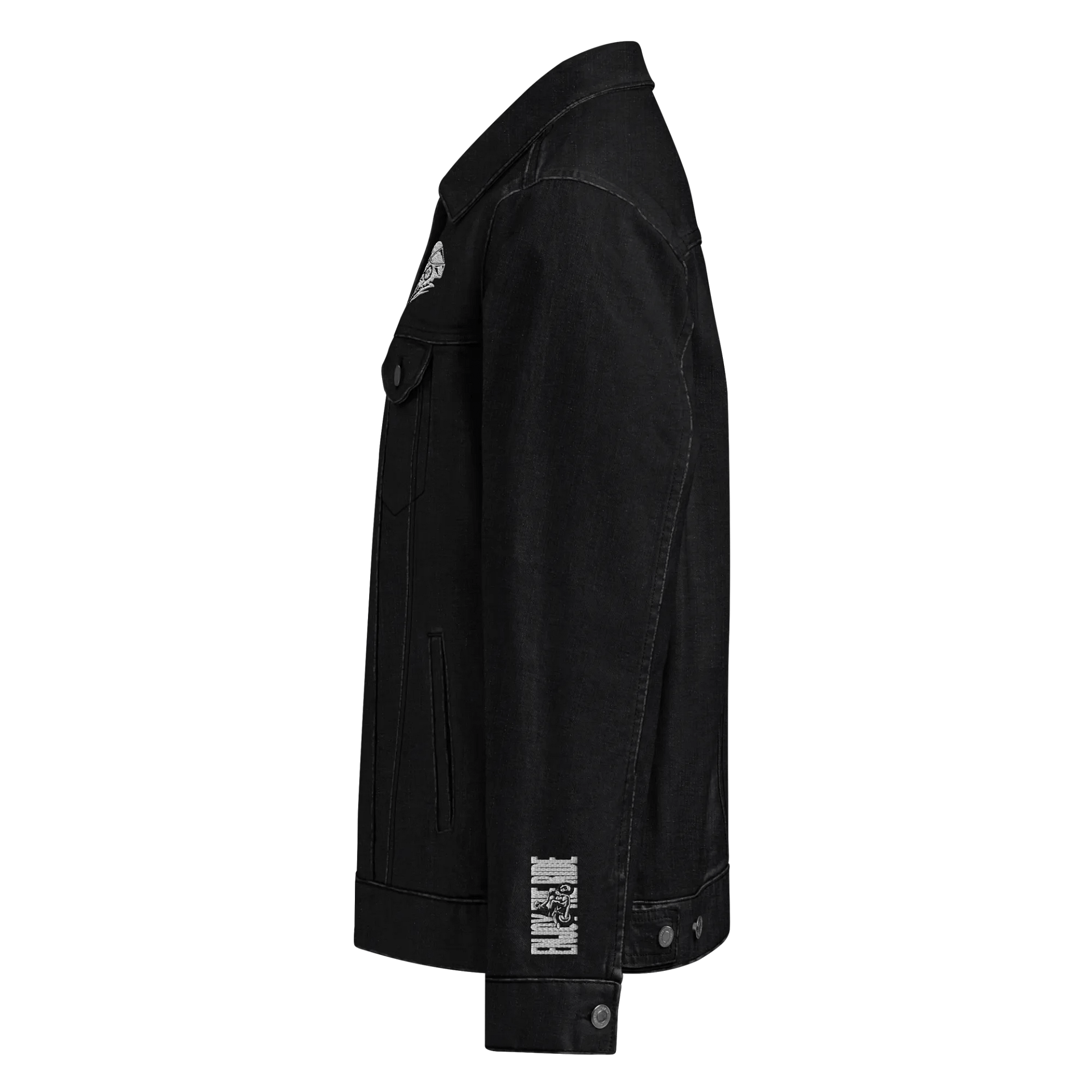 Threadfast Denim Biker Jacket product image (3)