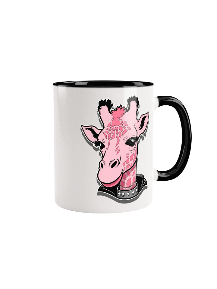Gothic Safari Ceramic Mug - Color Inside - Giraffe product image (3)