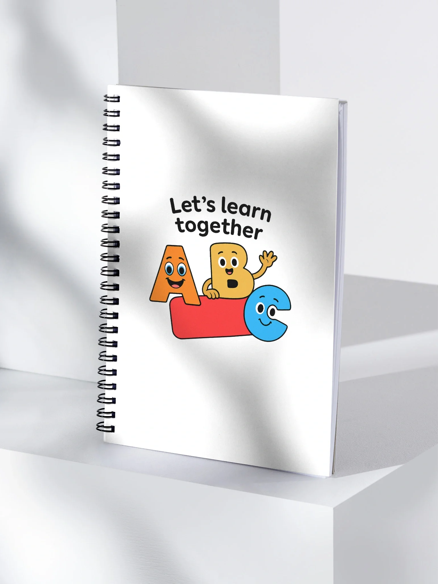 ABC Friends Spiral Notebook product image (4)