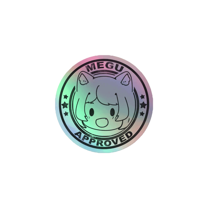 Megu approved sticker product image (1)