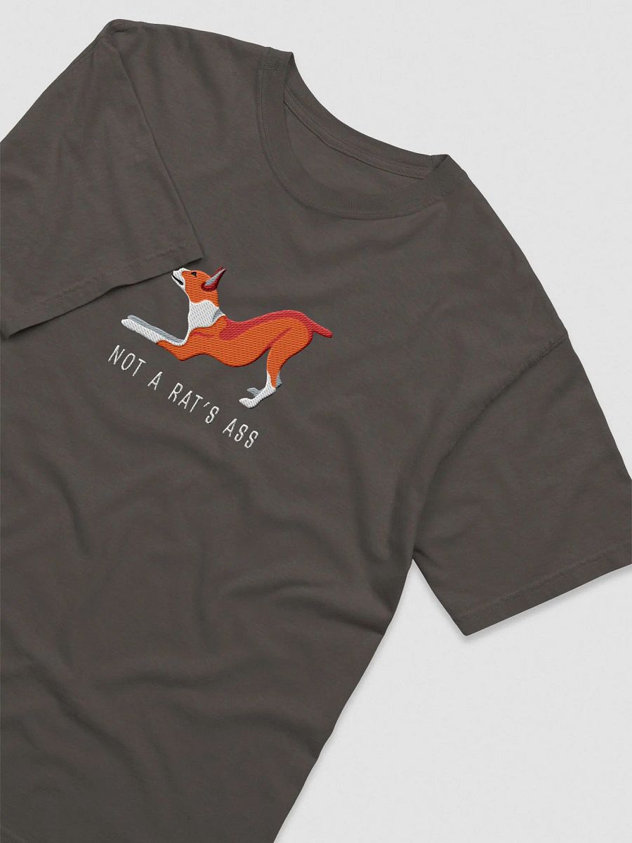 Not a Rat's Ass T-Shirt(Embroidered) of a Rat Terrier(Red & White) product image (6)