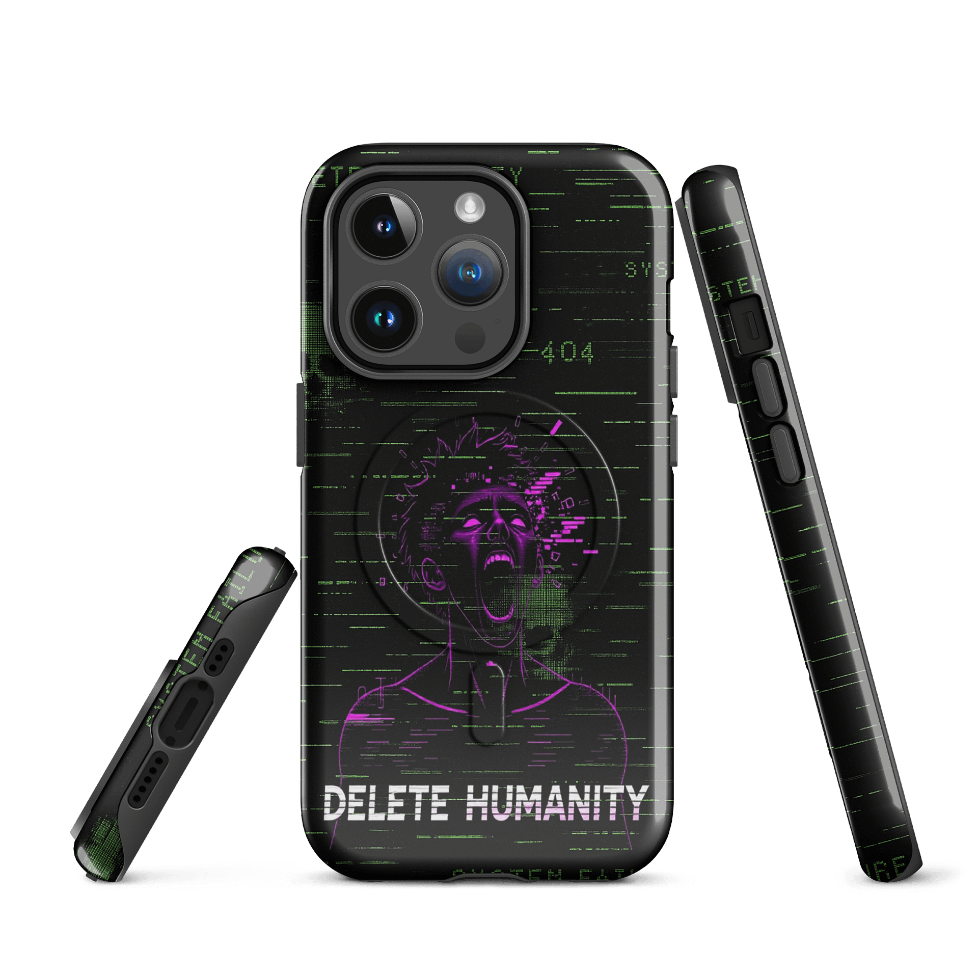 Delete Humanity iPhone Case product image (3)