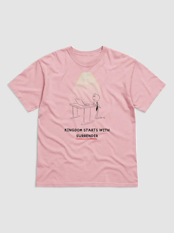 “Kingdom Starts with Surrender” Stick Figure T-Shirt product image (7)