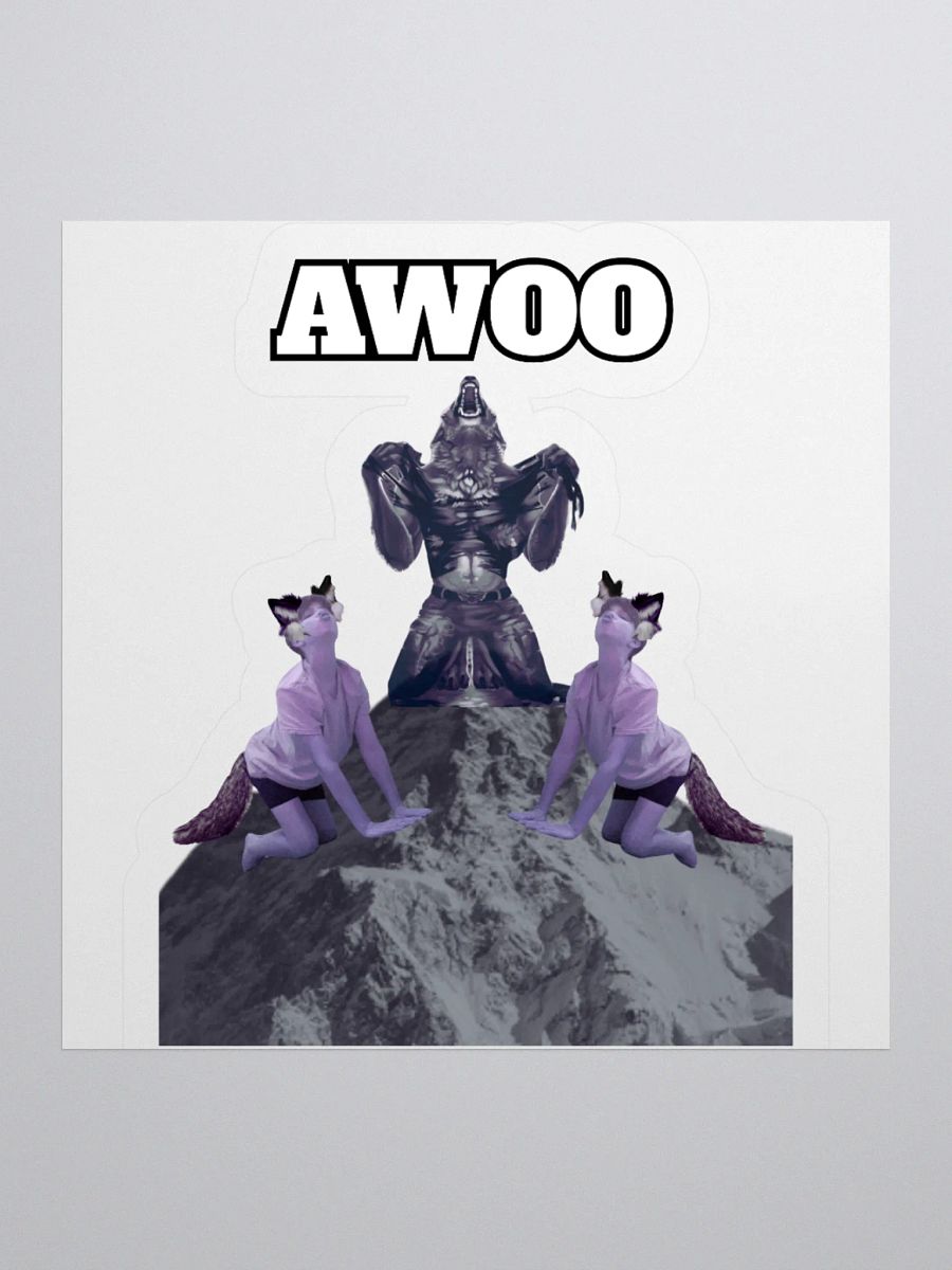 AWOO sticker product image (2)