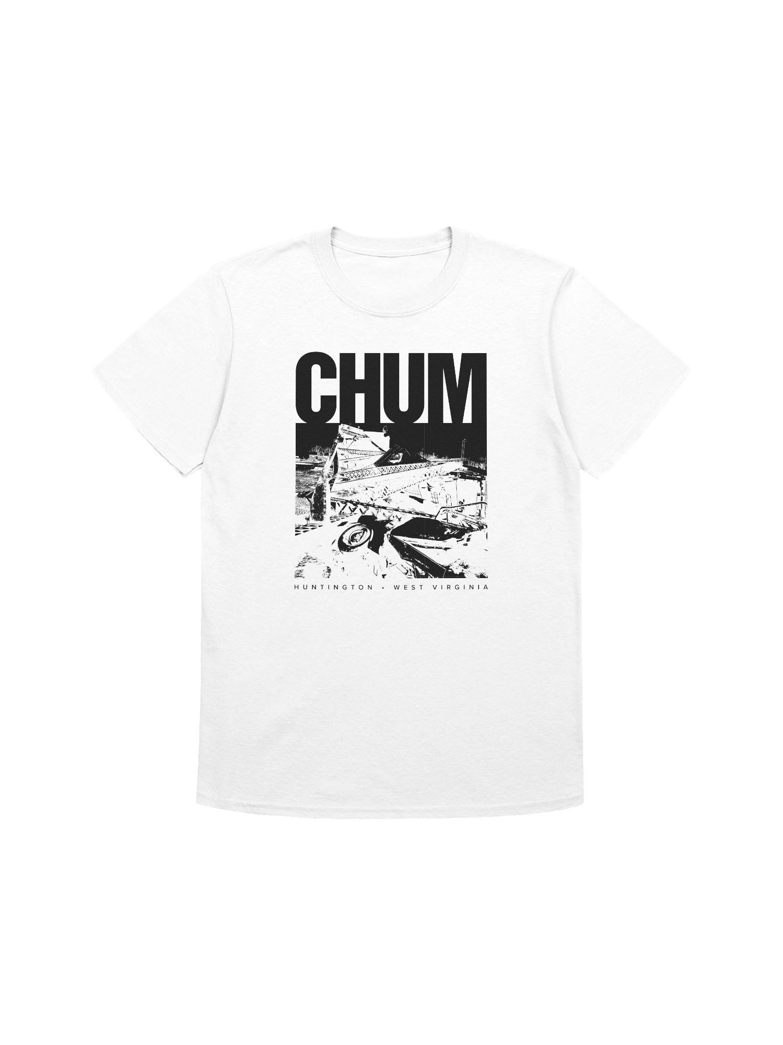 Silver Bridge tee (white) product image (1)