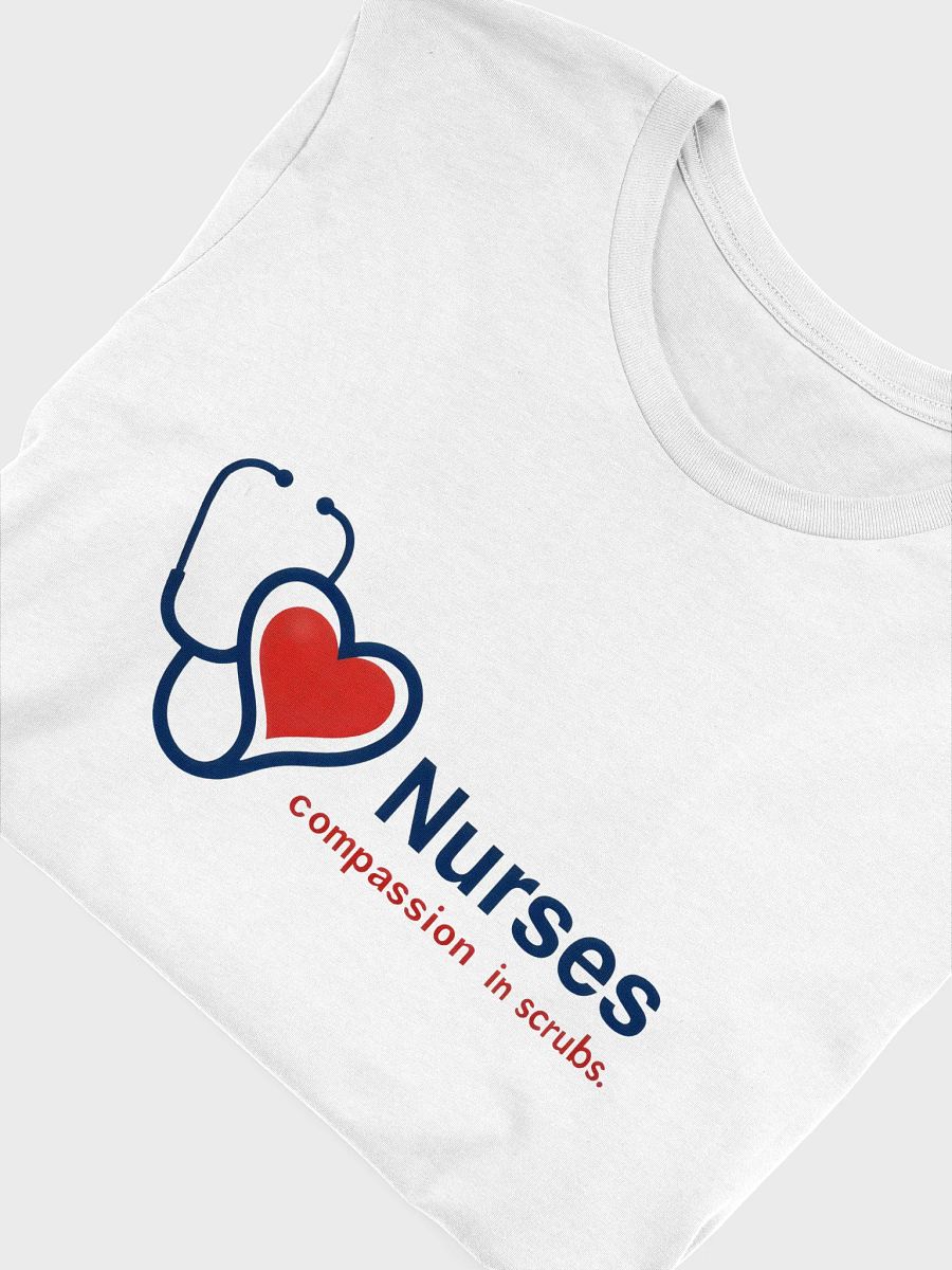 Compassionate Nurses Stethoscope Heart T-Shirt product image (33)