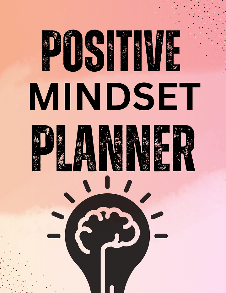 Positive Mindset Planner: Your Happy Place on Paper! product image (1)