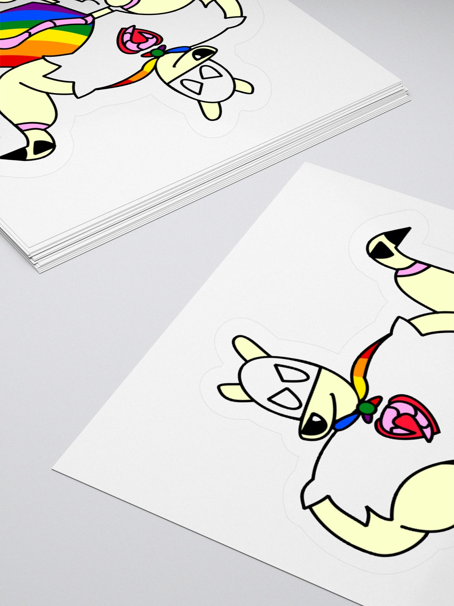 Superhomo! Vermili Gay White Variant Sticker! product image (10)