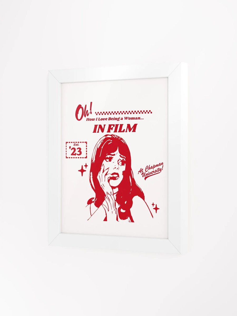 OH HOW I LOVE BEING A WIF... Framed Poster product image (25)