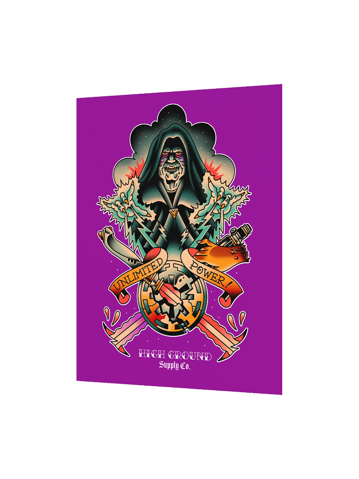 Unlimited Power- Flash Print Windu Purple product image (2)