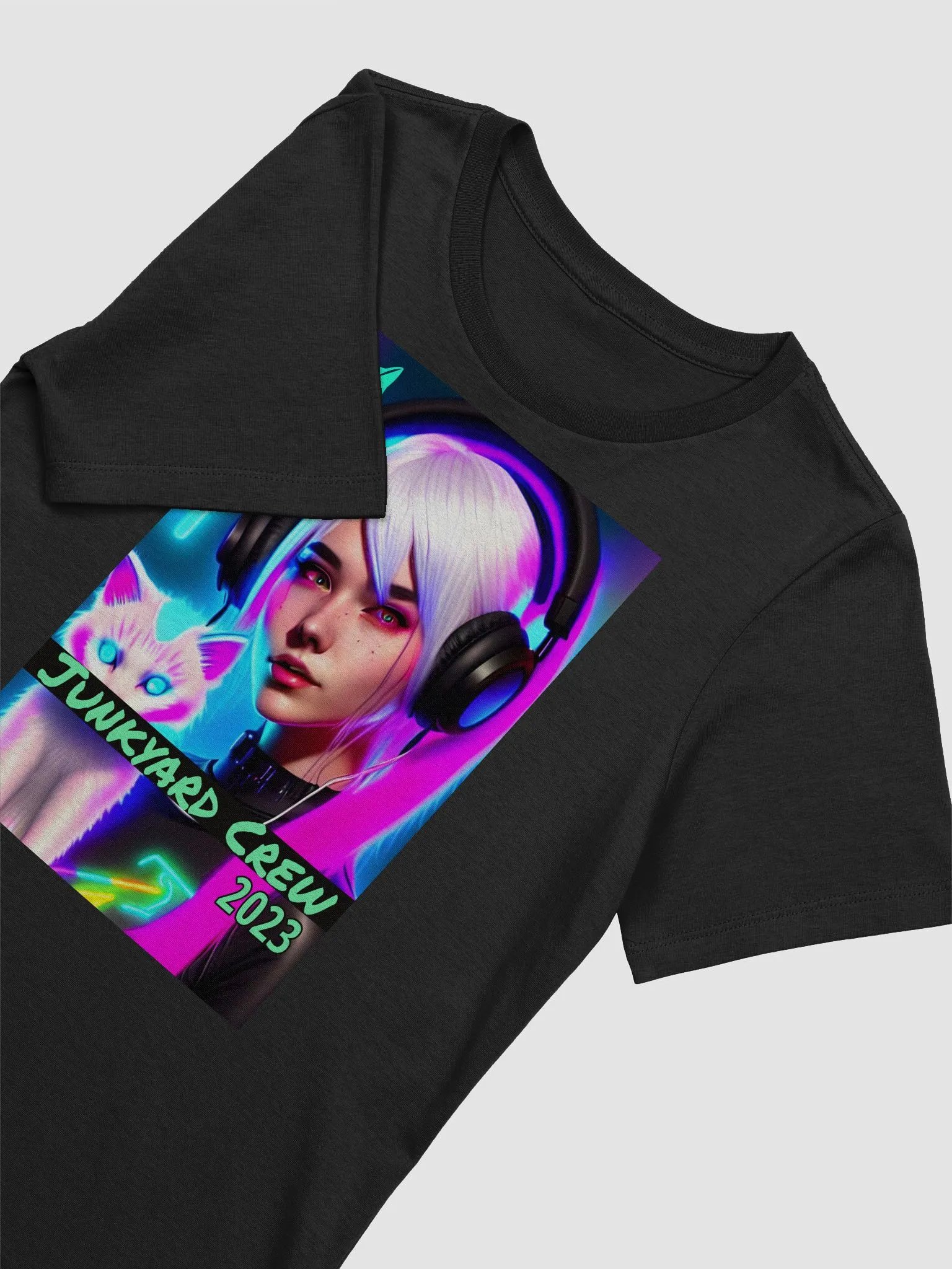 NEON THREE Women's Tee with relaxed fit (US and EU SHIPPING) product image (2)