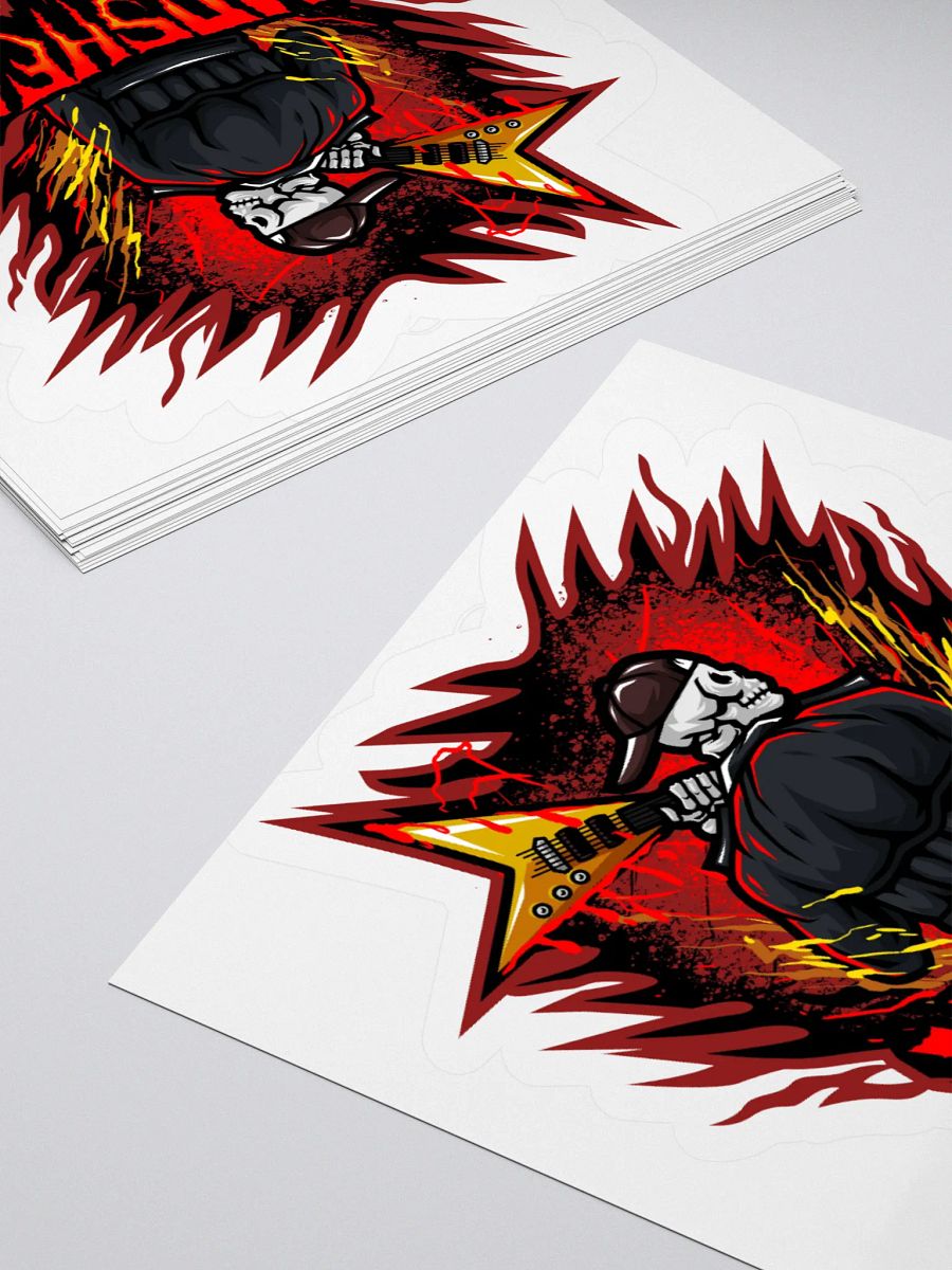 MOSHER GUITAR LOGO STICKER product image (4)