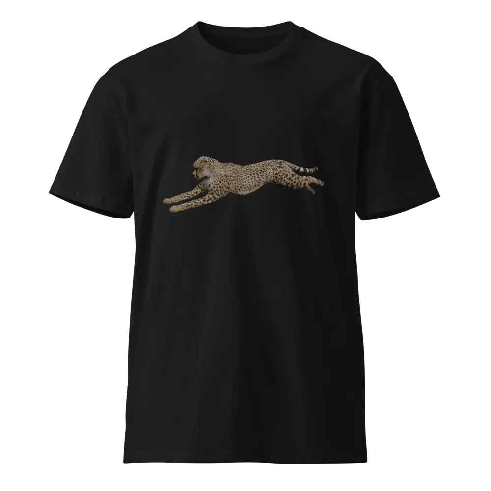 Cheetah Jumping - Unisex T-Shirt product image (1)