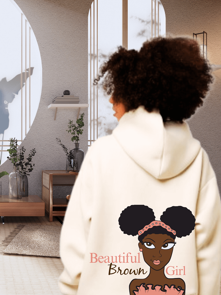 Beautiful Brown Girl Signature Hoodie - The Bliss Collection product image (1)