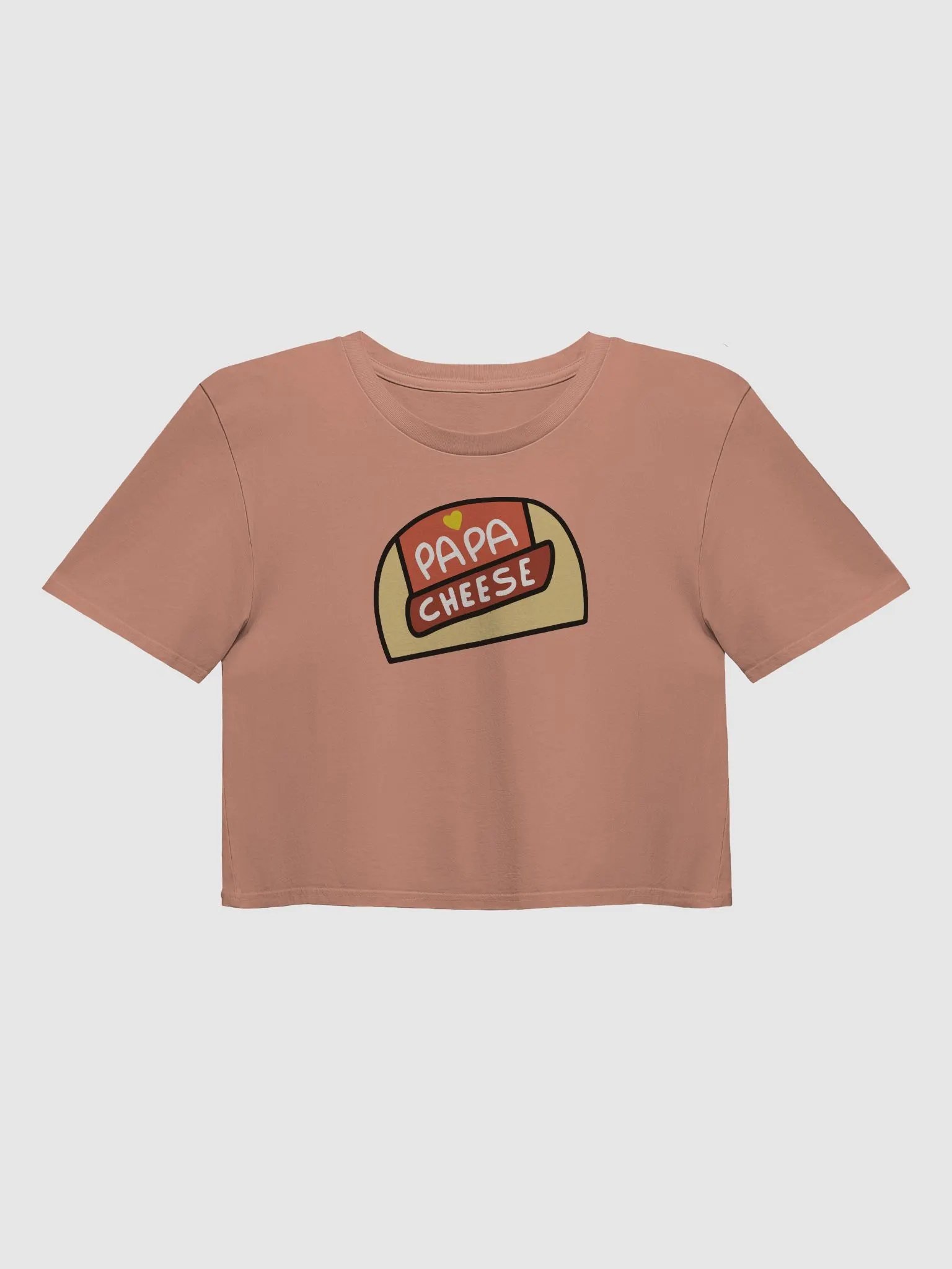 Papa Cheese Crop Top product image (1)