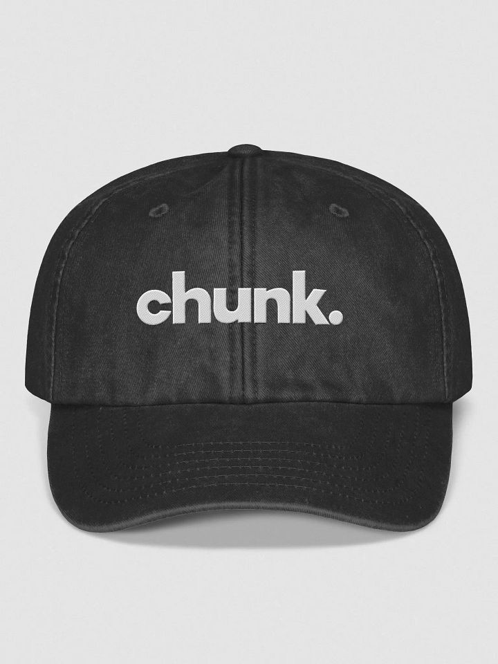 chunk. embroidered vintage cap product image (2)