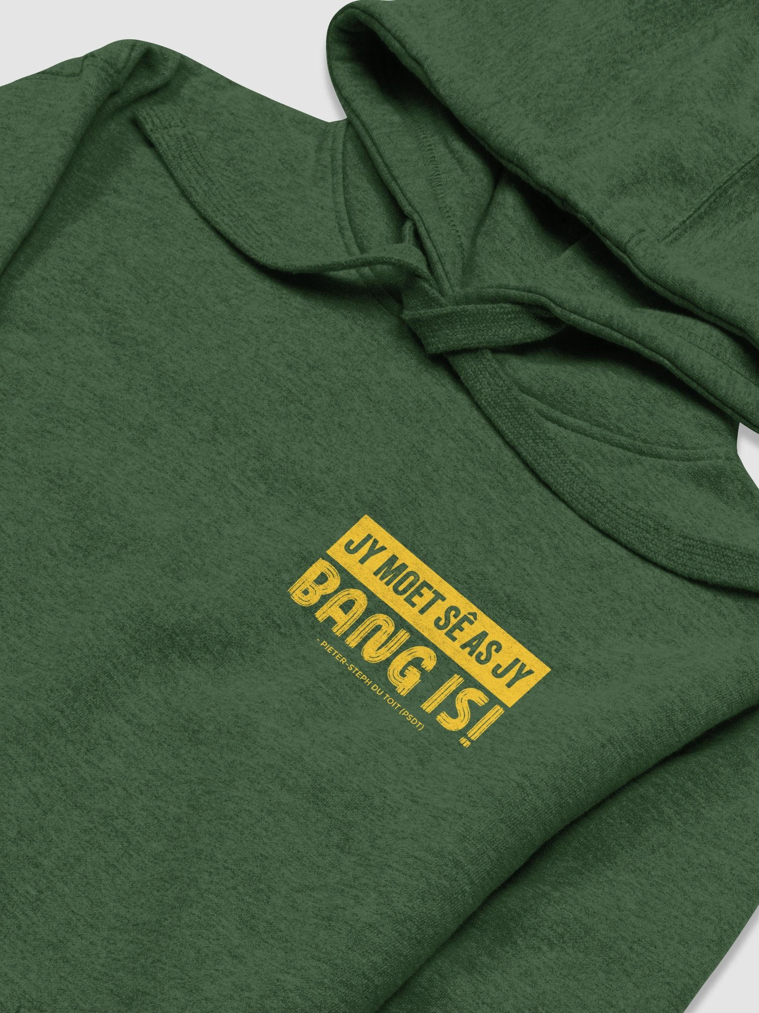 Jy moet sê as jy bang is! Unisex Hoodie product image (9)
