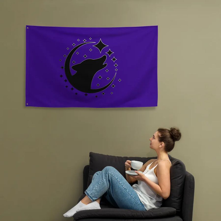 Wolves of Selene Flag product image (12)