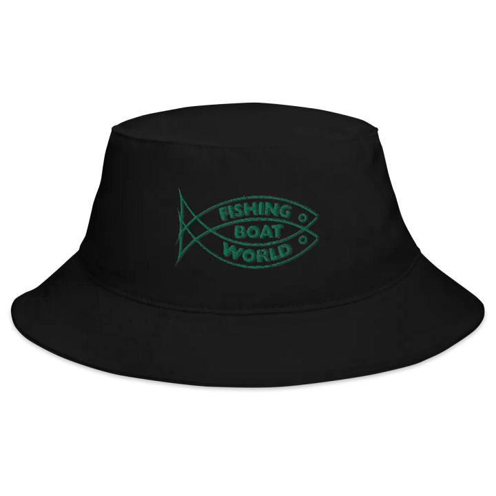 Fishing Boat World Logo Bucket Hat product image (4)