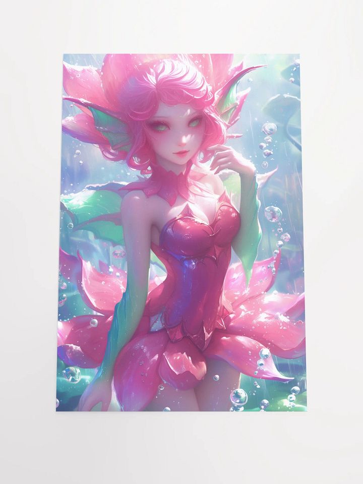 Ethereal Mermaid Fairy Fantasy Poster product image (1)