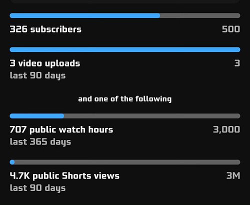Go subscribe to my YT channel to help me out! When do you think I can join the YouTube program!?