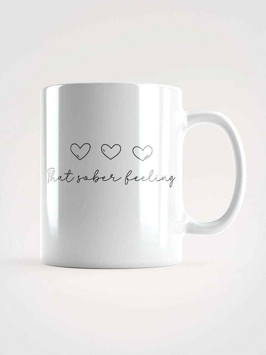That Sober Feeling, Minimal Addiction Recovery Awareness Mug product image (1)