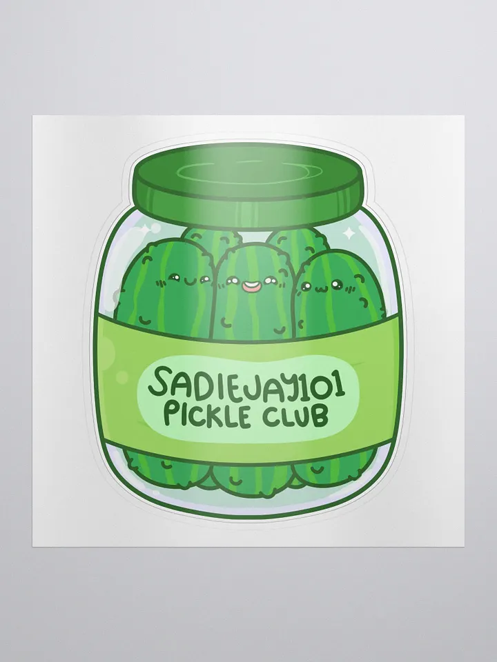 Pickle Club Sticker product image (1)