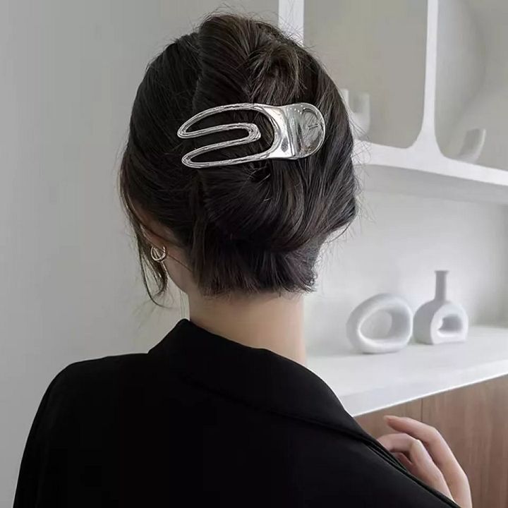 Exquisite Metal Duckbill Clip Fashion Hair Clips For Women Girls product image (2)