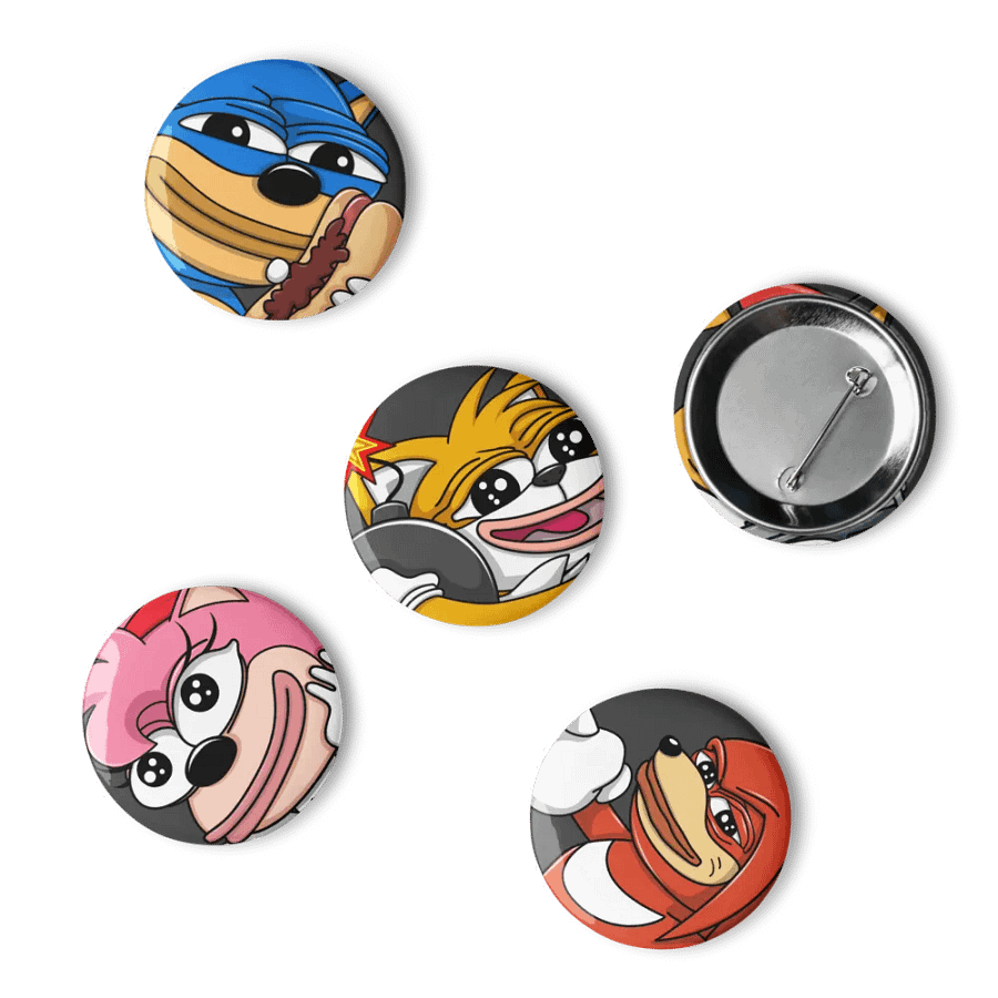 Sonic and Gang Pins product image (10)