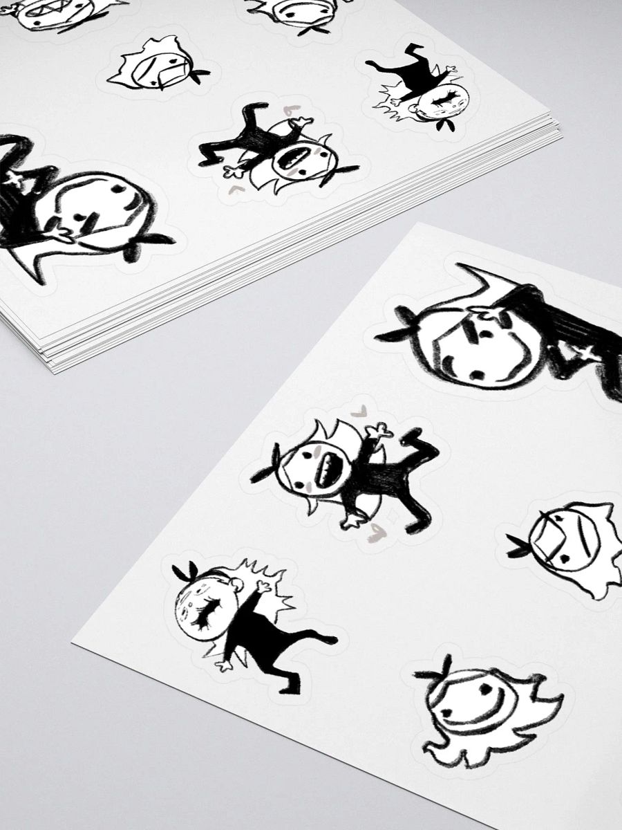 Vee Silly Sticker Set product image (10)