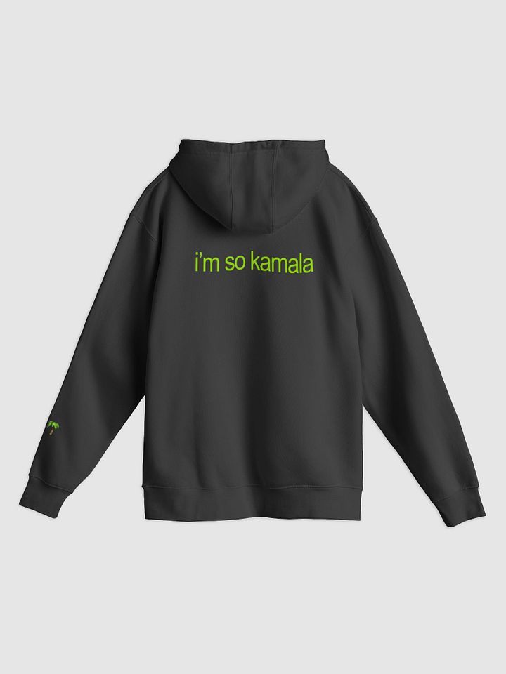 so kamala hoodie (BRAT GREEN text) product image (5)