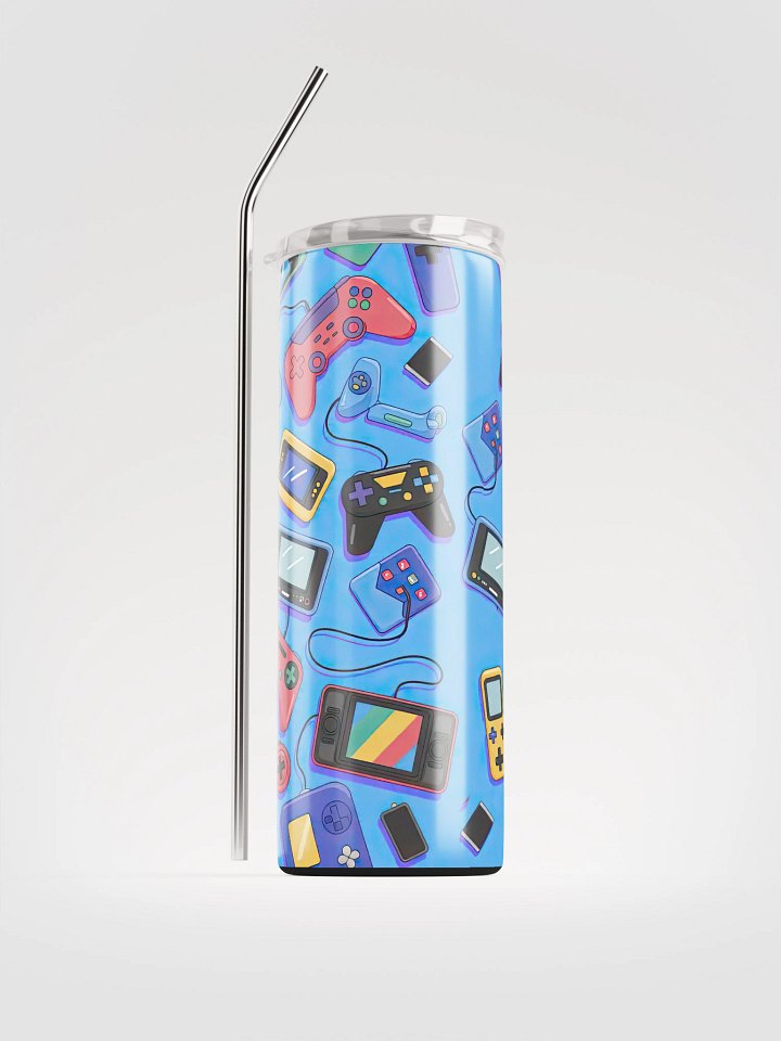 Retro Gaming Steel Tumbler product image (1)