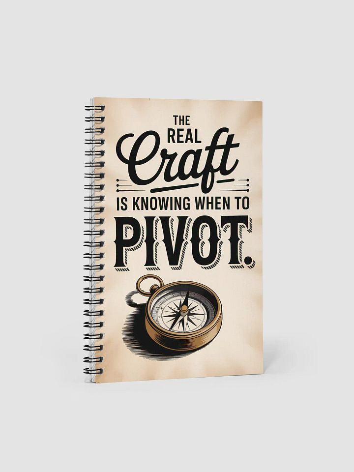 Know When To Pivot Journaling Notebook product image (1)