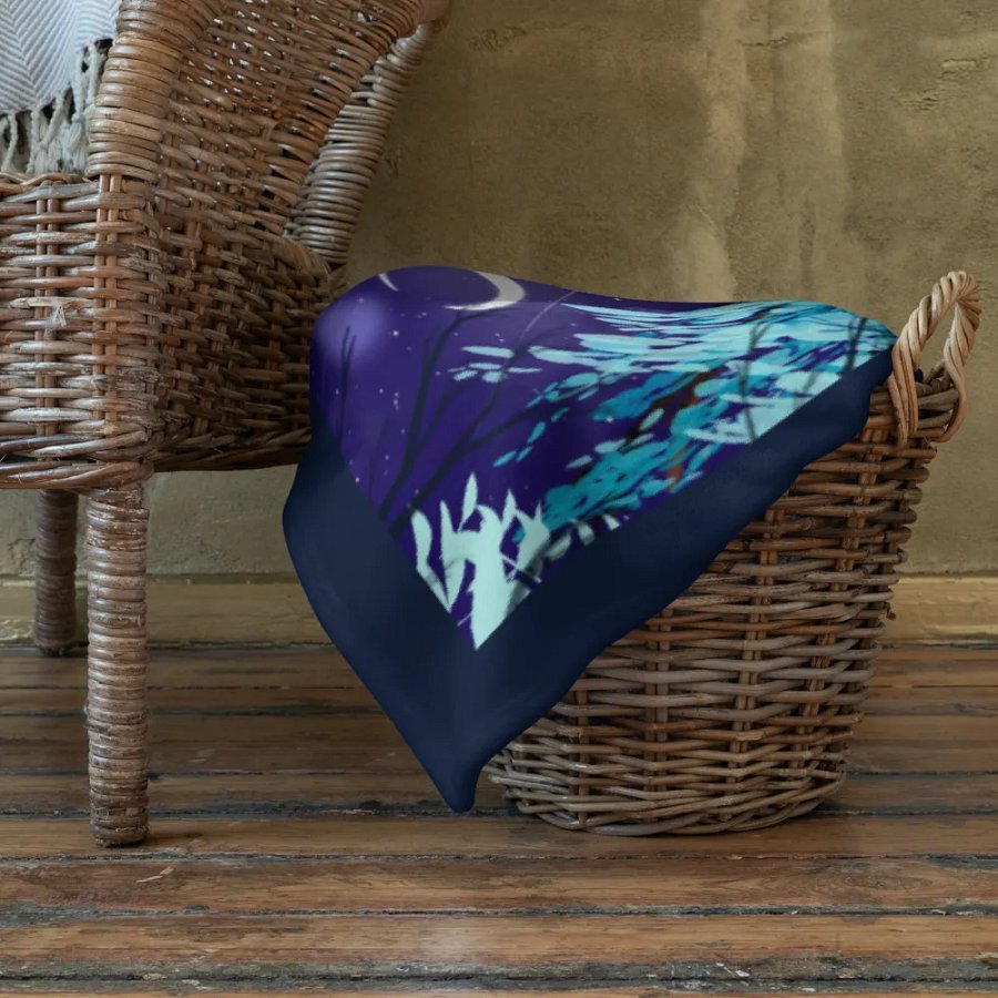 Reading Whovie 60″ × 80″ Blanket product image (10)