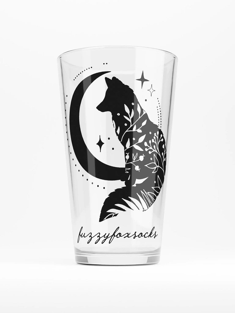 moon fox v1 - pint glass product image (1)