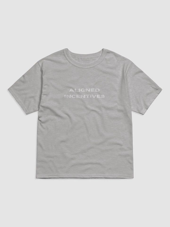 Aligned Incentives Typography SS Tee - Heather Grey product image (1)