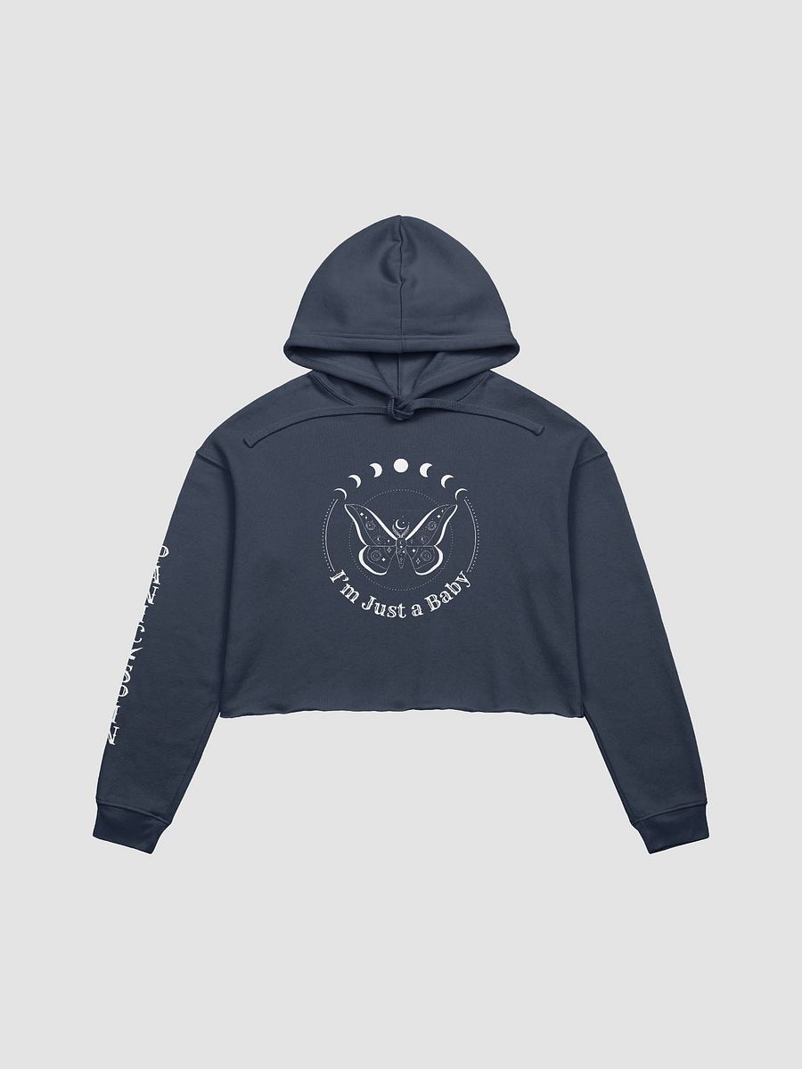 I'm Just a Baby Cropped Hoodie w Side Sleeve product image (1)