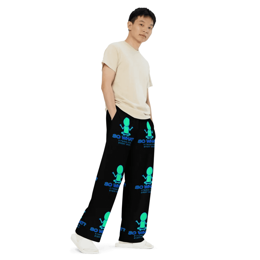So What? Fitness Roundhouse Kick to the Face Pants (large logo) product image (7)