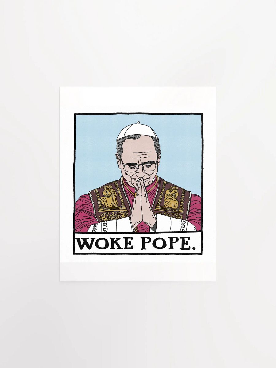 Woke Pope Print product image (1)