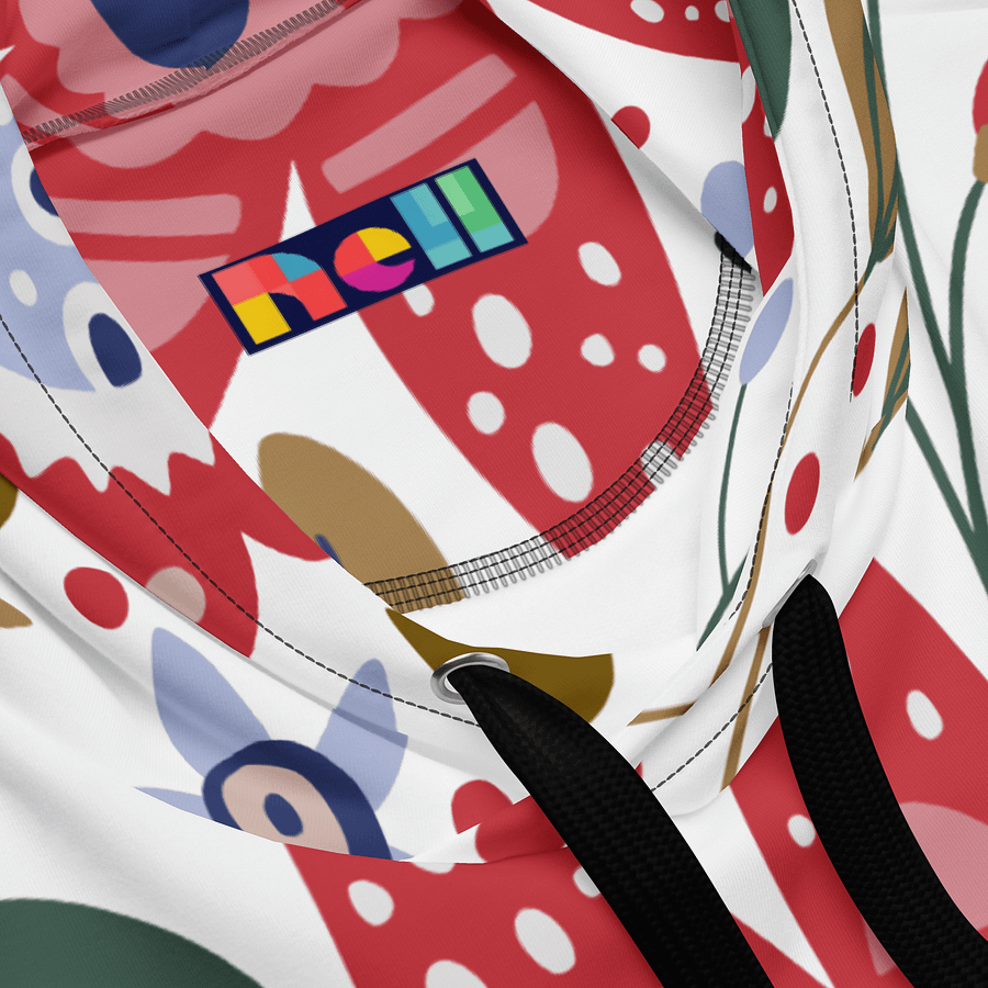 Nature-inspired all-over print Unisex Hoodie product image (4)