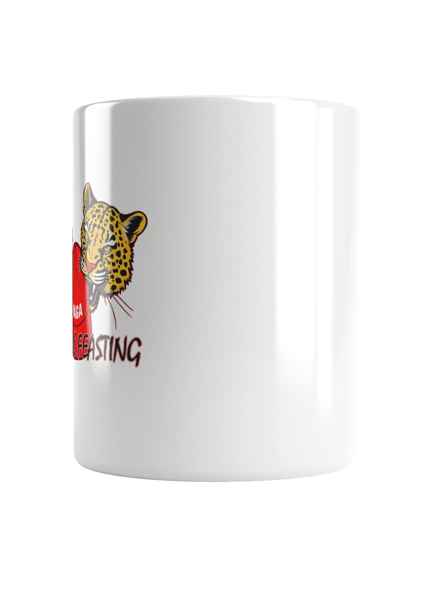 Leopards Feasting On MAGA - White Mug product image (4)