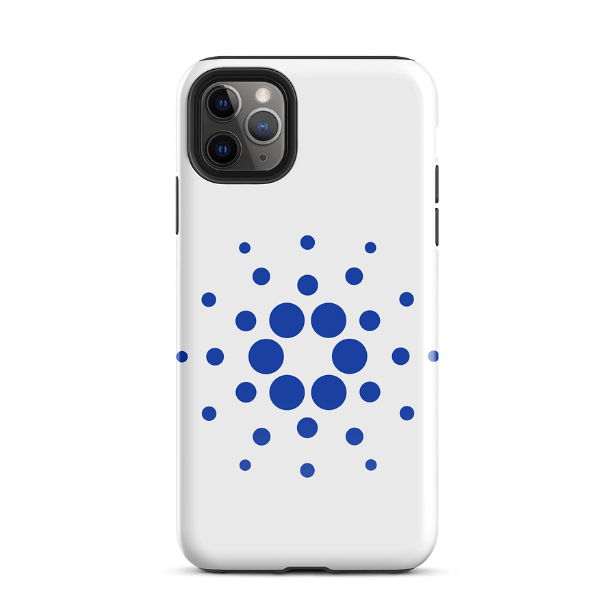Interconnected Blue Circles iPhone® Tough Case product image (26)