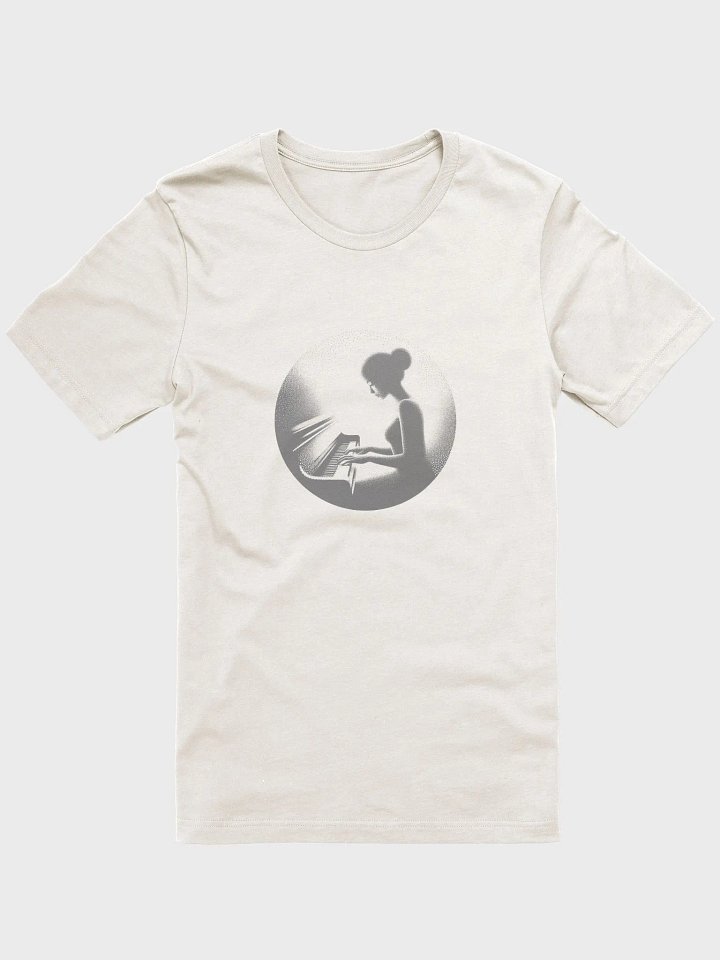 Piano Shadow Lady T-Shirt product image (1)