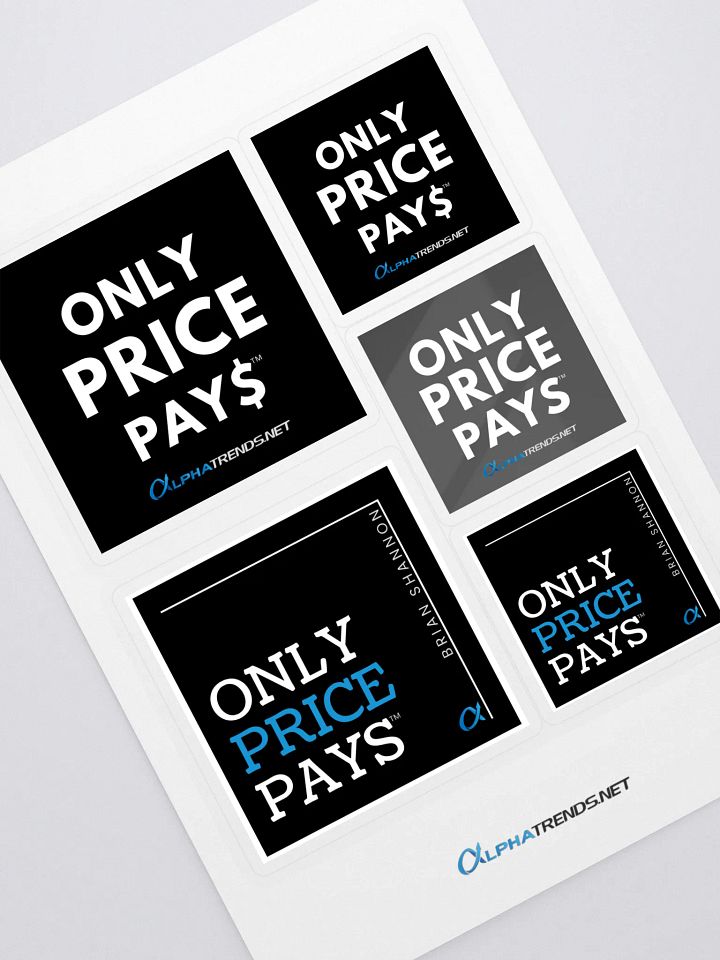 Only Price Pays Stickers product image (1)