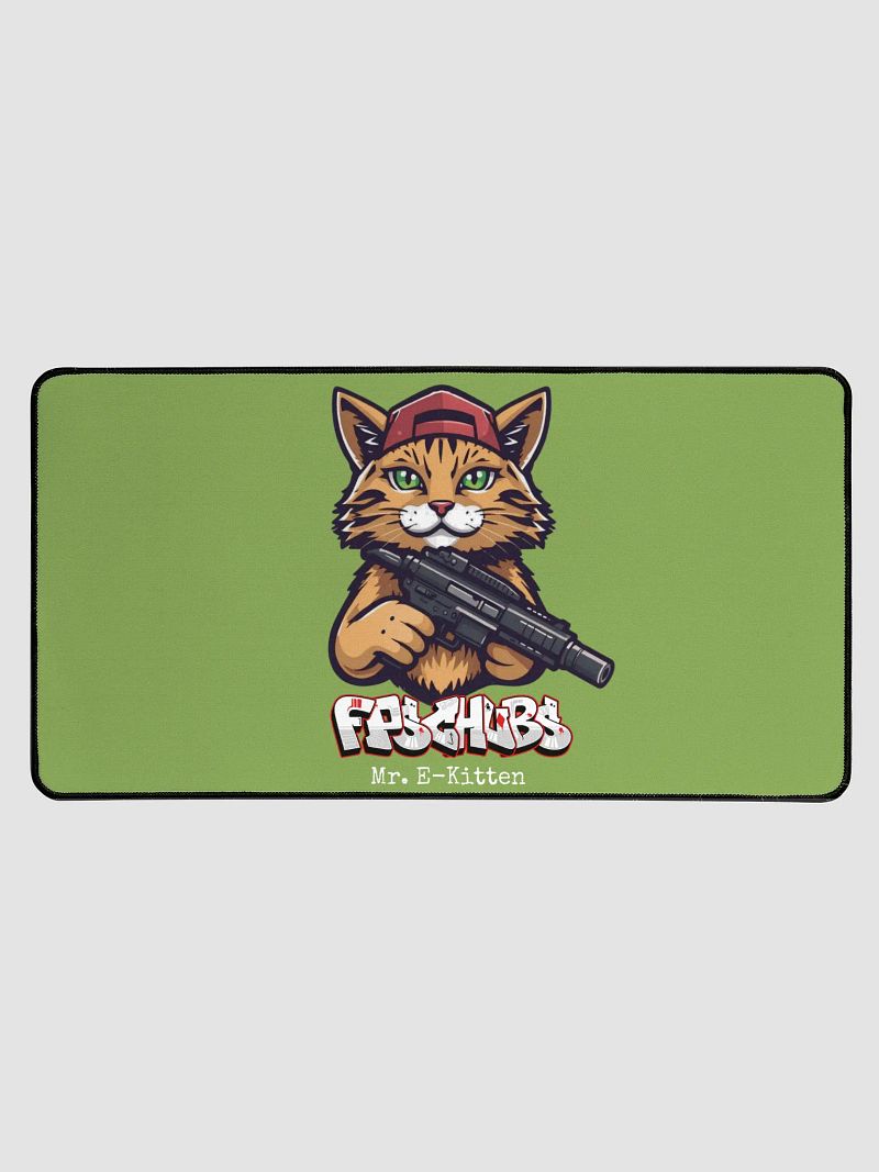 Green FPS Chubs - Mr. Ekitten Mouse pad!