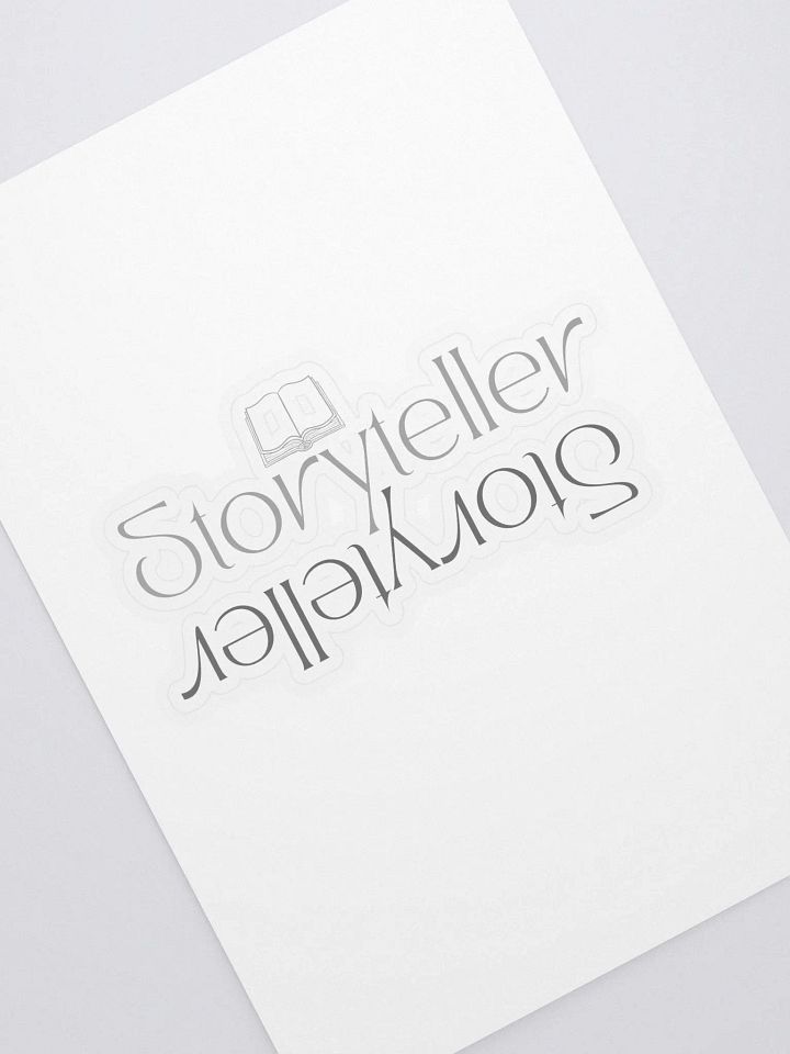 Storyteller Reflection Sticker product image (1)