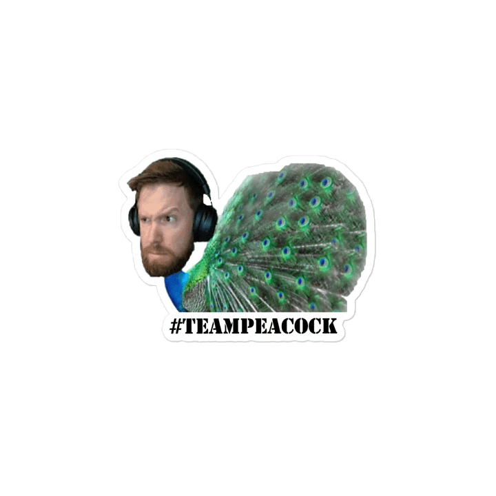 #TeamPeacock Magnet product image (2)