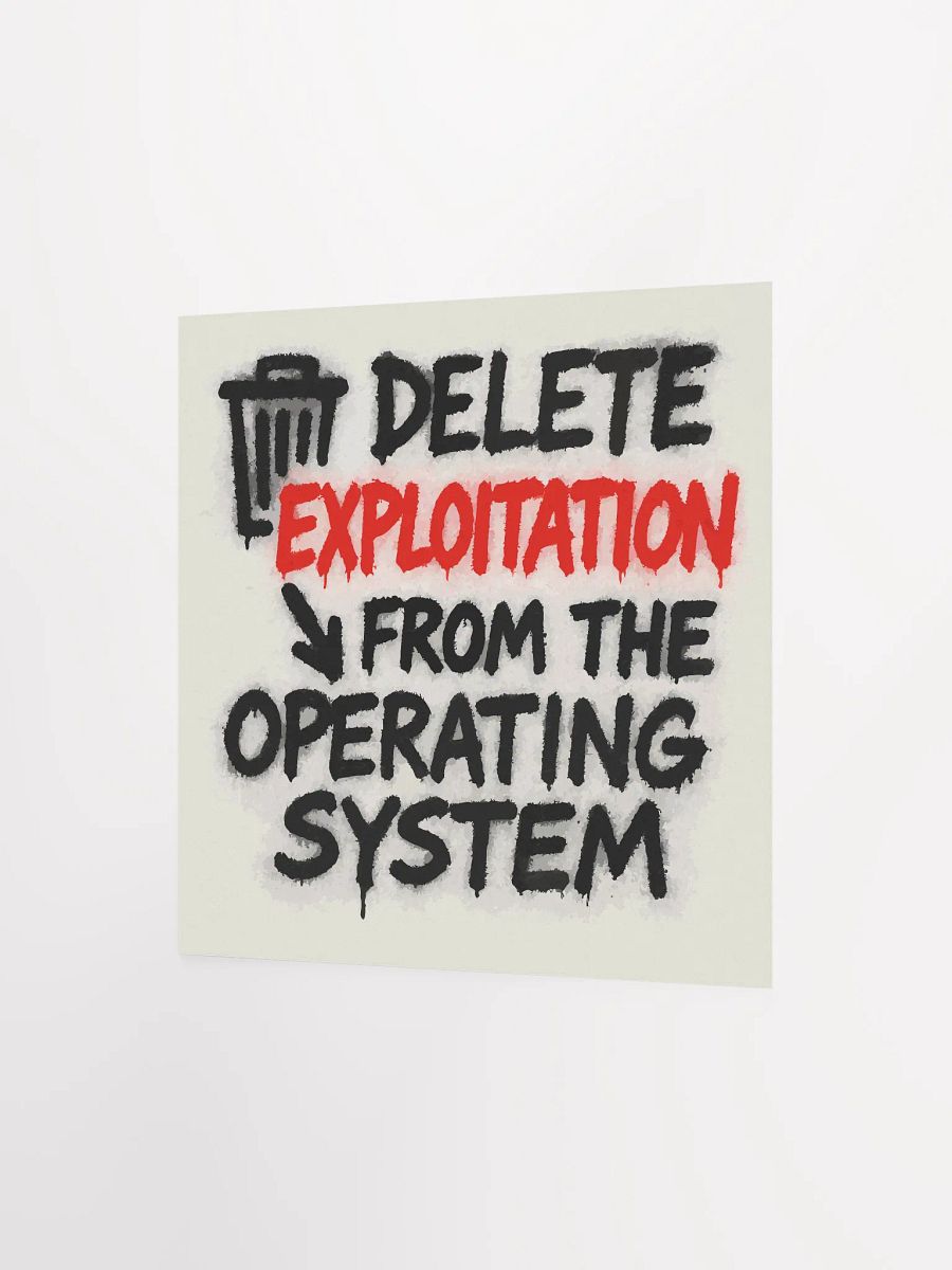 Exploitation Eradication Poster product image (9)