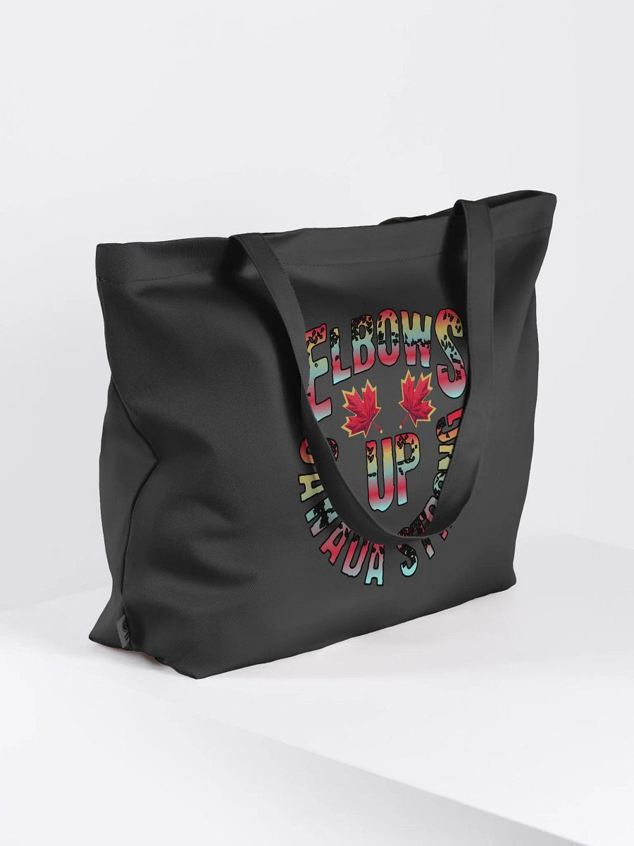 Elbows Up Canada Strong Organic Tote Bag product image (1)