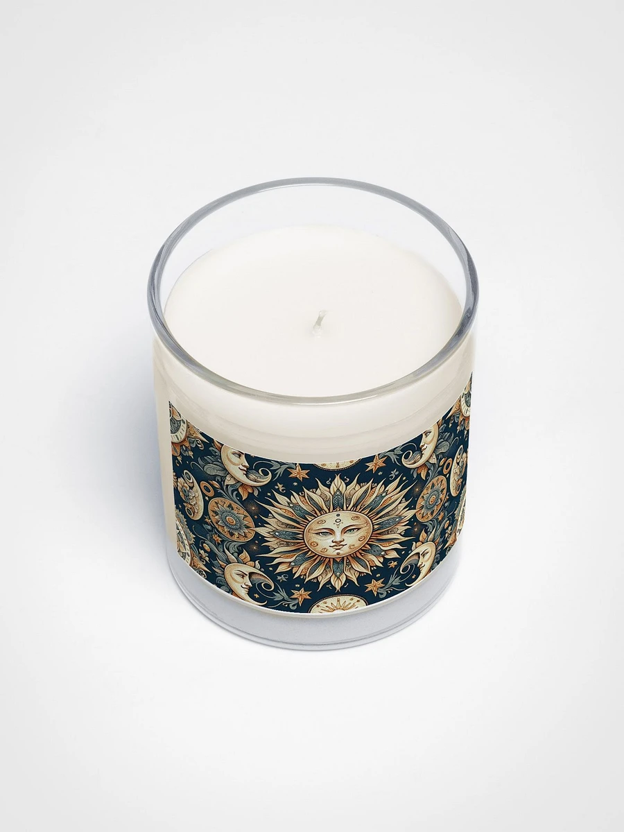 Soy Wax Candle In A Clear Glass Jar product image (3)